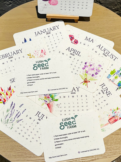 ✨Early Black Friday Sale 70% OFF🌱Eco-Friendly Plantable Love Seed Calendar 2026