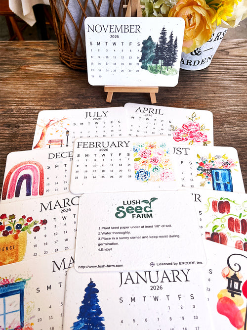✨New Arrivals 49% OFF Today🌱Eco-Friendly Plantable Seed Calendar 2026