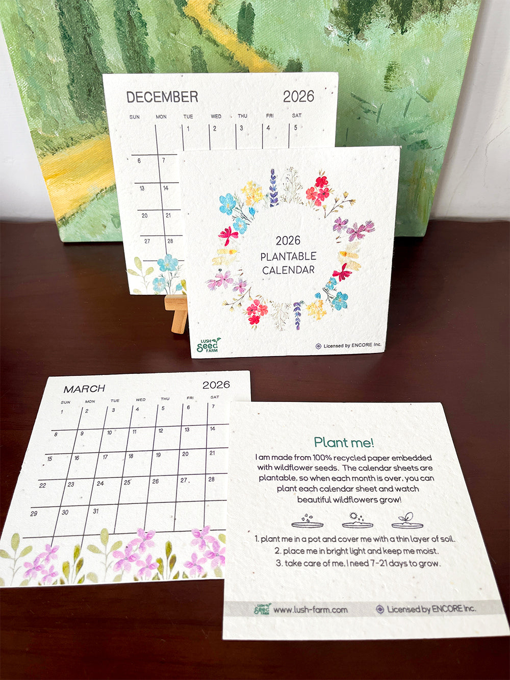 ✨Early Black Friday Sale 70% OFF⏰ - 🌱Plantable Desk Calendar 2026 - Gift idea🎁