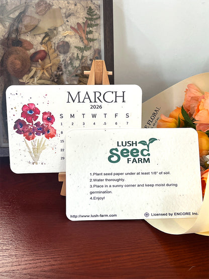 ✨New Arrivals 49% OFF Today🌱Eco-Friendly Plantable Love Seed Calendar 2026