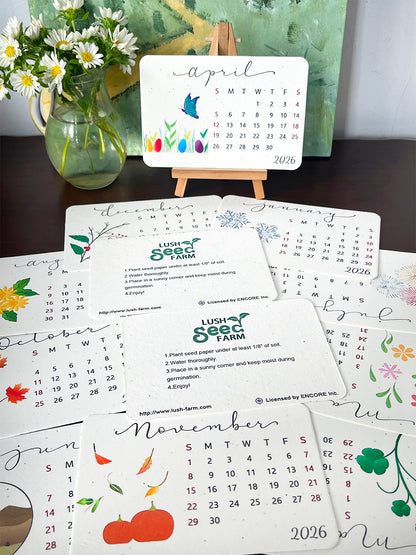 ✨Early Black Friday Sale 70% OFF🌱Eco-Friendly Plantable Love Seed Calendar 2026