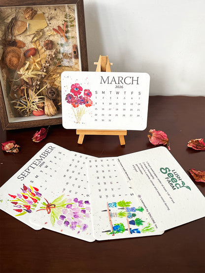 ✨New Arrivals 49% OFF Today🌱Eco-Friendly Plantable Love Seed Calendar 2026