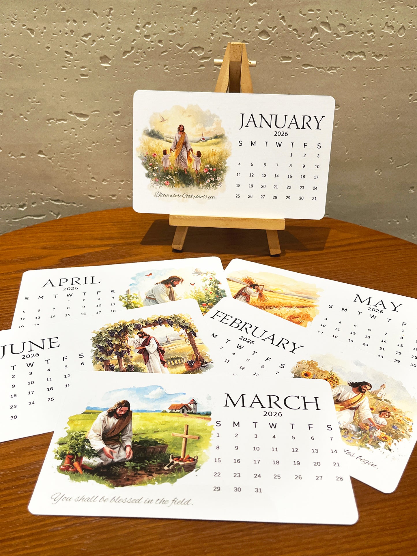 ✨Last Day 49% OFF ⏰ – 🌱Jesus-Inspired Plantable Seed Calendar 2026 – A Faithful Gift 🎁