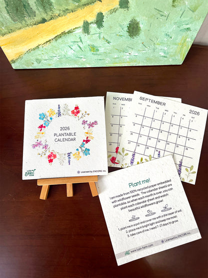 ✨Early Black Friday Sale 70% OFF⏰ - 🌱Plantable Desk Calendar 2026 - Gift idea🎁