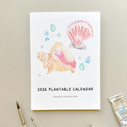 ✨New Arrivals 49% OFF Today🌱2026 Plantable Seed Calendar – Ocean Art, Real Blooms
