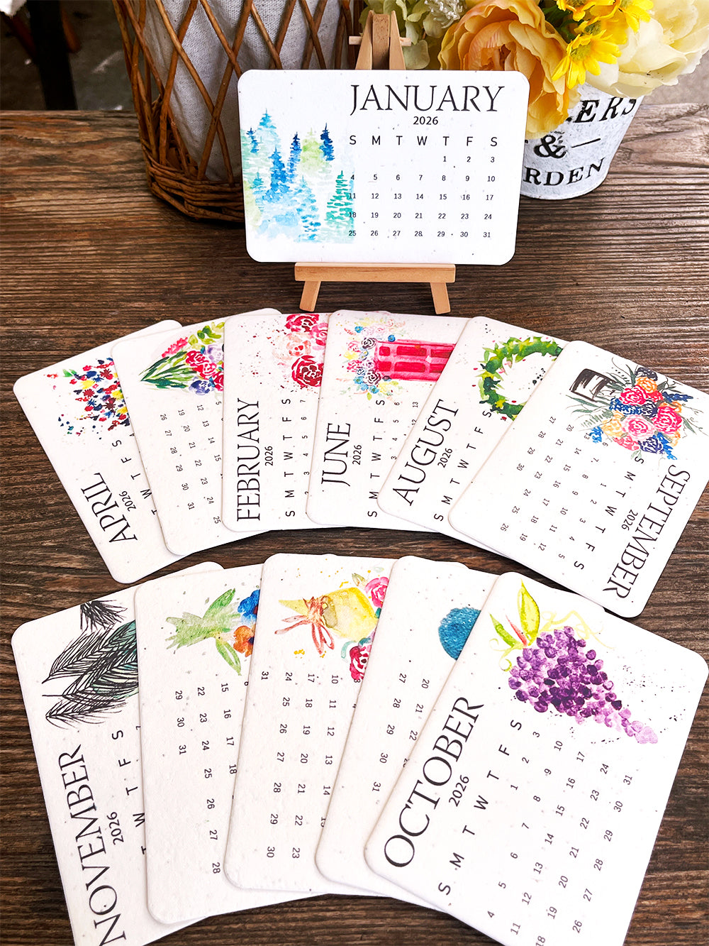 ✨Early Black Friday Sale 70% OFF⏰Eco-Friendly Plantable Seed Calendar 2026