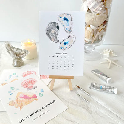 ✨New Arrivals 49% OFF Today🌱2026 Plantable Seed Calendar – Ocean Art, Real Blooms