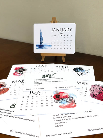 ✨New Arrivals 49% OFF Today🌱Eco-Friendly Plantable Seed Calendar 2026