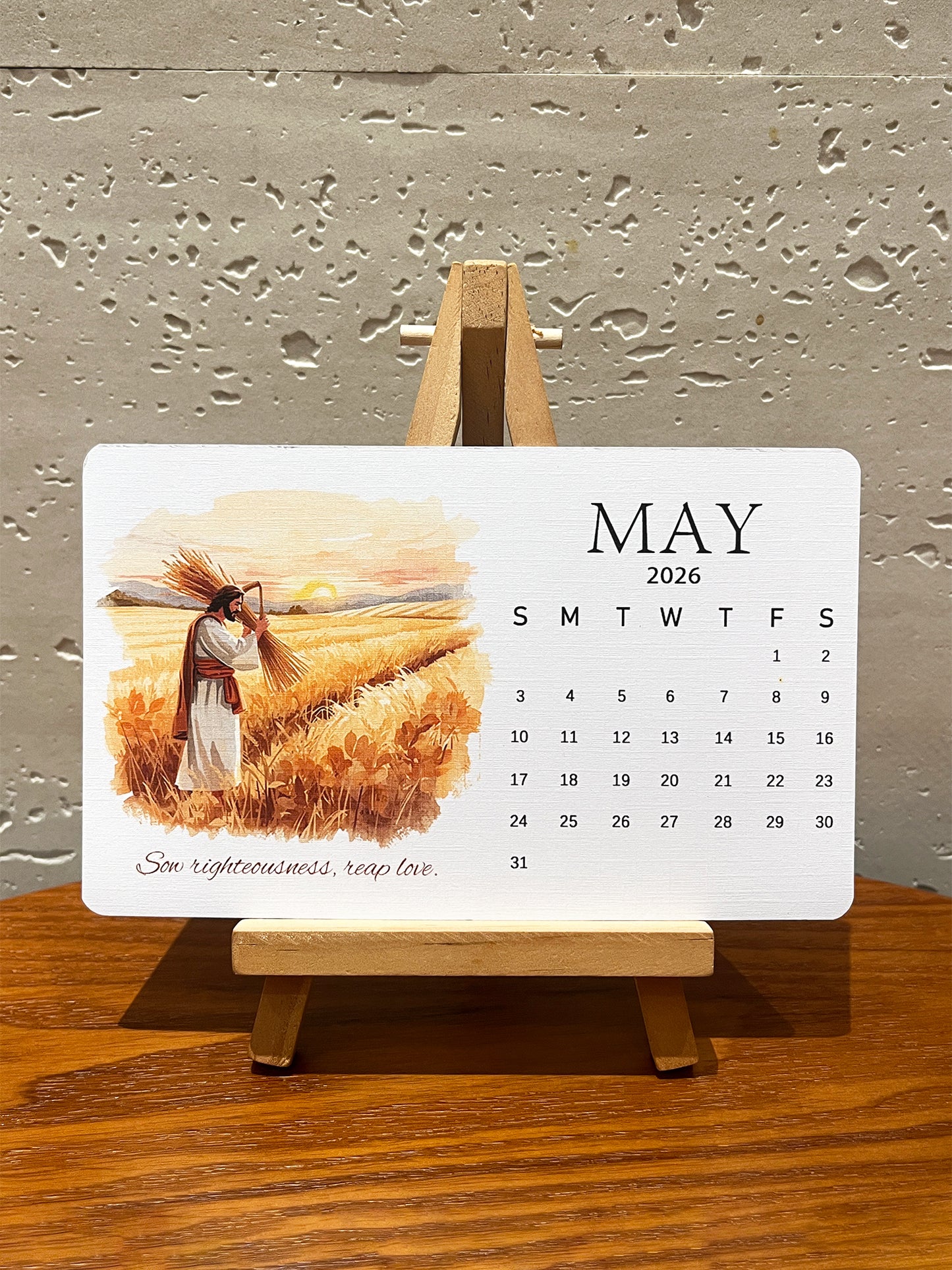 ✨Last Day 49% OFF ⏰ – 🌱Jesus-Inspired Plantable Seed Calendar 2026 – A Faithful Gift 🎁